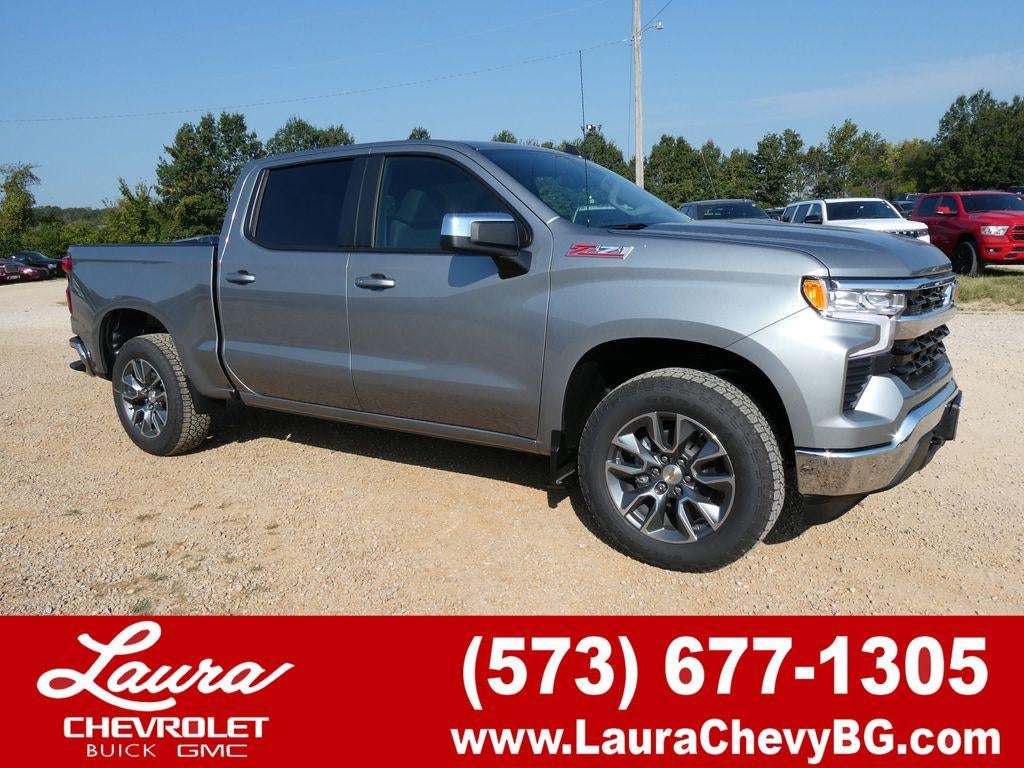 Sterling Gray Metallic 2026 Chevrolet Silverado 1500 Pickup Truck Four-Wheel Drive Automatic