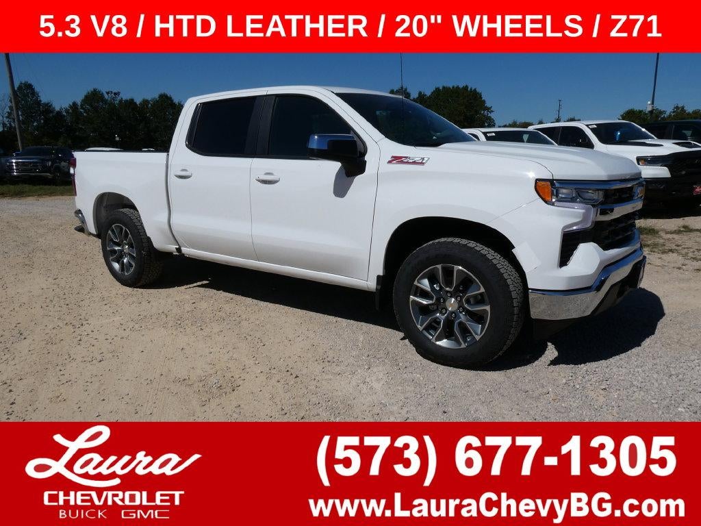 Summit White 2026 Chevrolet Silverado 1500 Pickup Truck Four-Wheel Drive Automatic