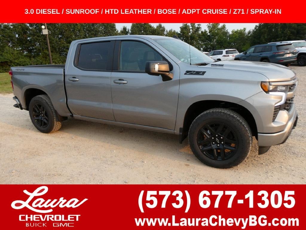 Sterling Gray Metallic 2026 Chevrolet Silverado 1500 Pickup Truck Four-Wheel Drive Automatic