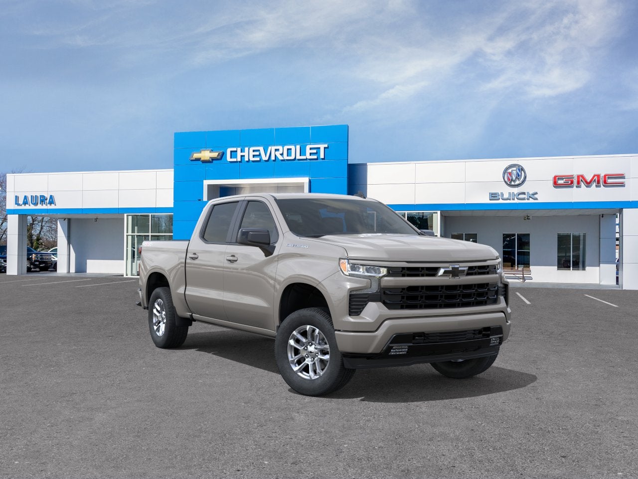 White Sands 2026 Chevrolet Silverado 1500 Pickup Truck Four-Wheel Drive Automatic