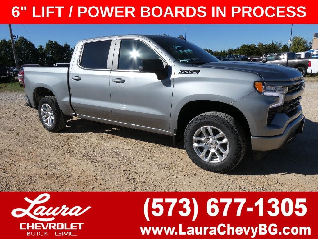 Sterling Gray Metallic 2026 Chevrolet Silverado 1500 Pickup Truck Four-Wheel Drive Automatic