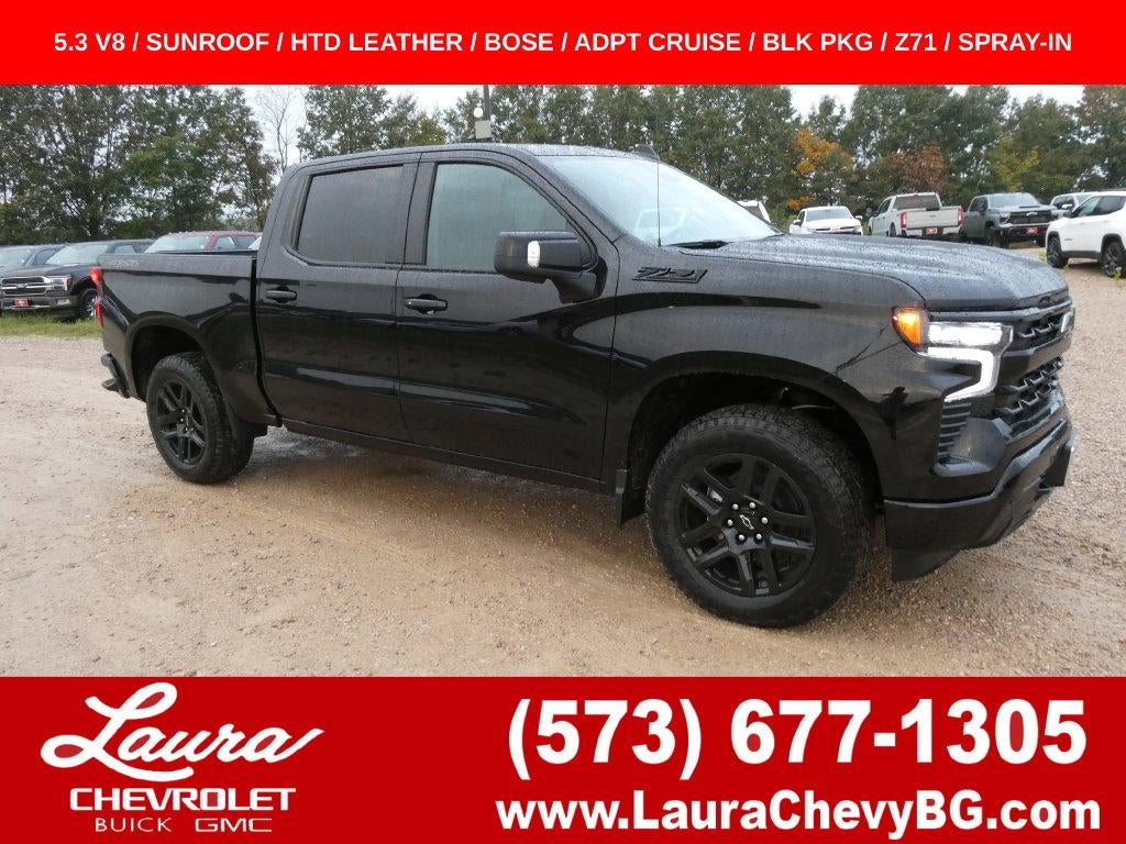 Black 2026 Chevrolet Silverado 1500 Pickup Truck Four-Wheel Drive Automatic