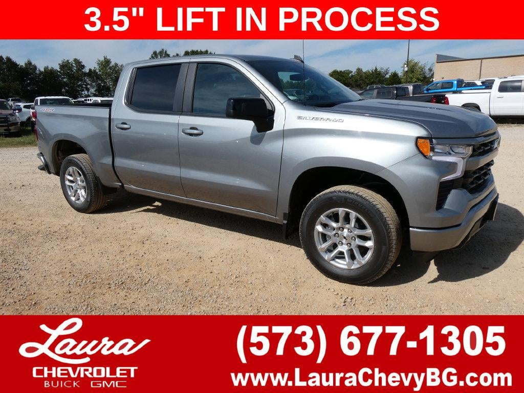 Sterling Gray Metallic 2026 Chevrolet Silverado 1500 Pickup Truck Four-Wheel Drive Automatic