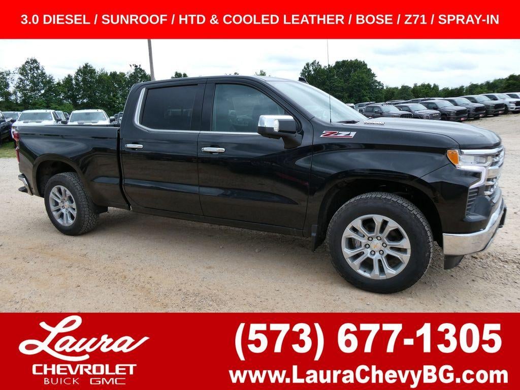 Black 2026 Chevrolet Silverado 1500 Pickup Truck Four-Wheel Drive Automatic