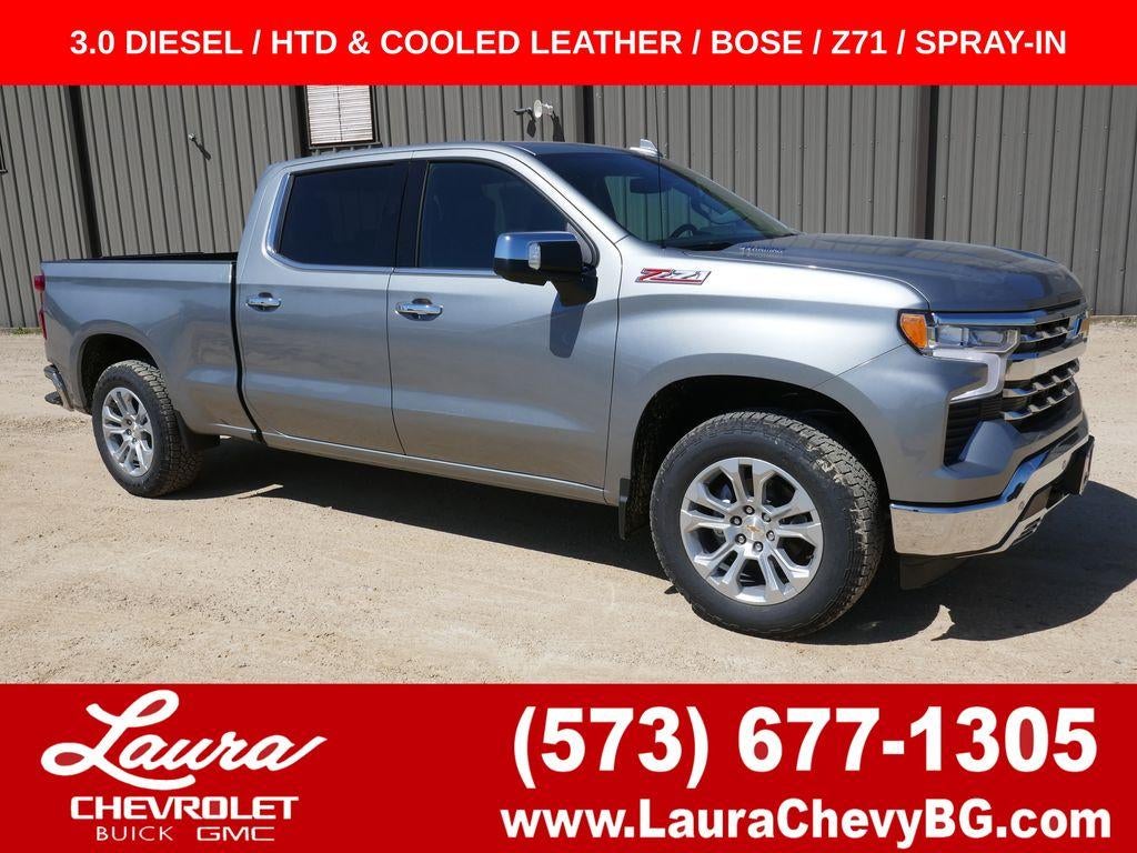 Sterling Gray Metallic 2026 Chevrolet Silverado 1500 Pickup Truck Four-Wheel Drive Automatic