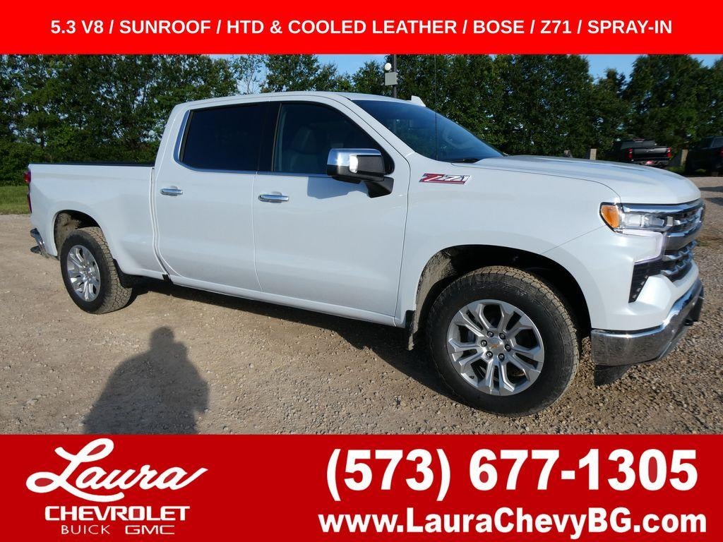 Polar White Tricoat 2026 Chevrolet Silverado 1500 Pickup Truck Four-Wheel Drive Automatic