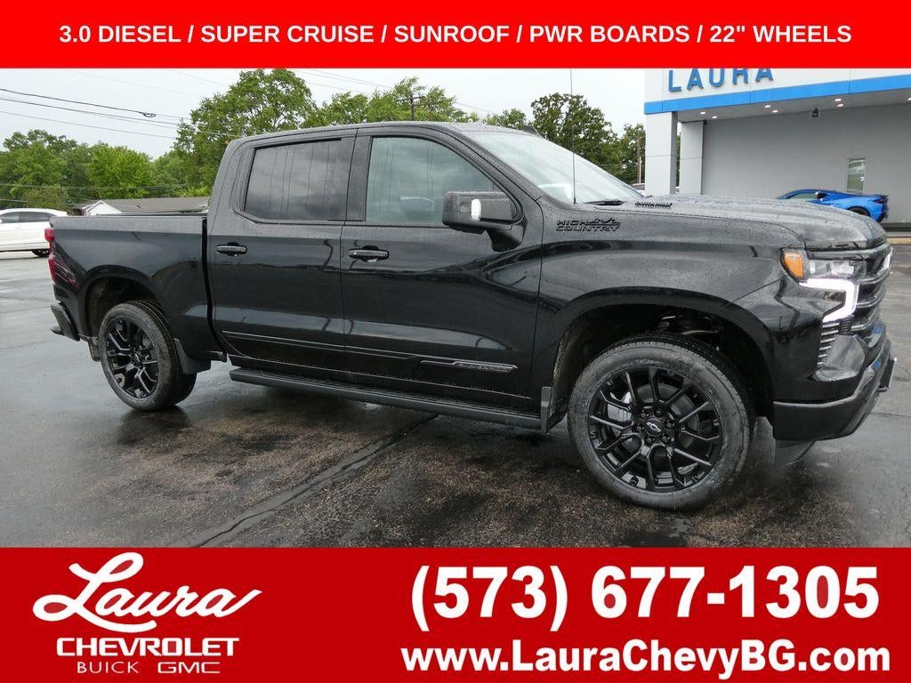 Black 2026 Chevrolet Silverado 1500 Pickup Truck Four-Wheel Drive Automatic