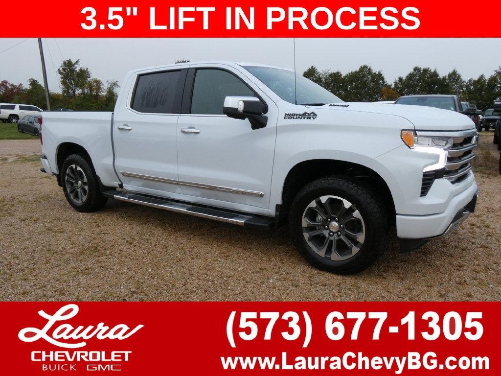 Polar White Tricoat 2026 Chevrolet Silverado 1500 Pickup Truck Four-Wheel Drive Automatic