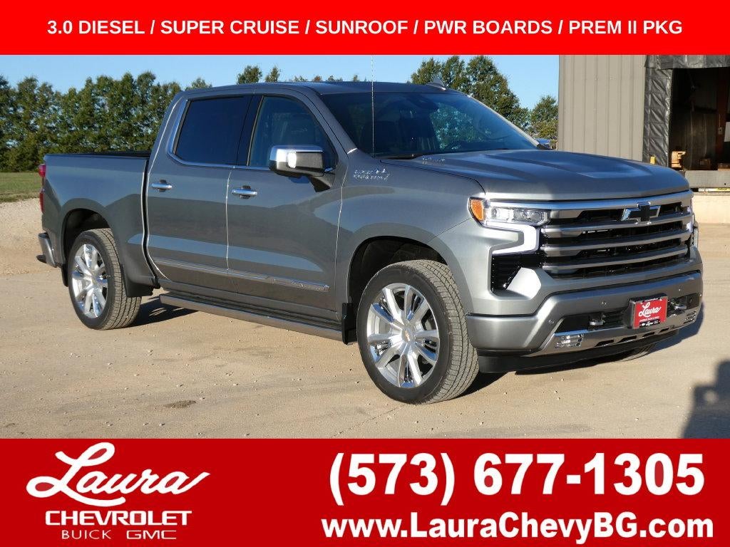 Sterling Gray Metallic 2026 Chevrolet Silverado 1500 Pickup Truck Four-Wheel Drive Automatic