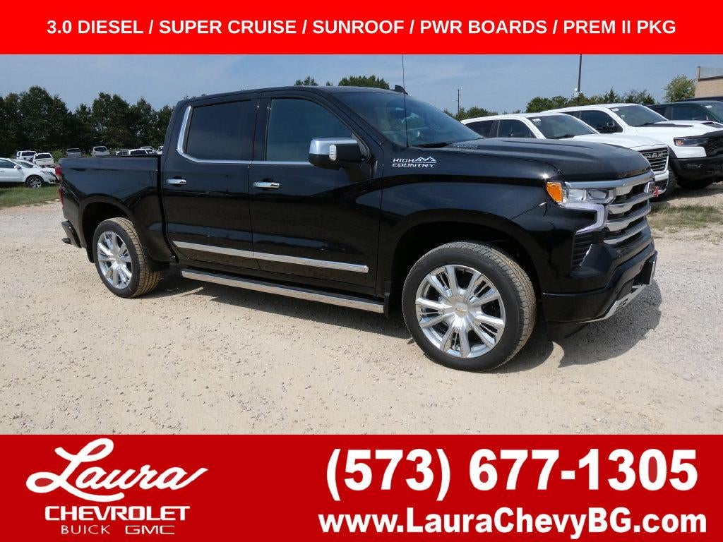 Black 2026 Chevrolet Silverado 1500 Pickup Truck Four-Wheel Drive Automatic