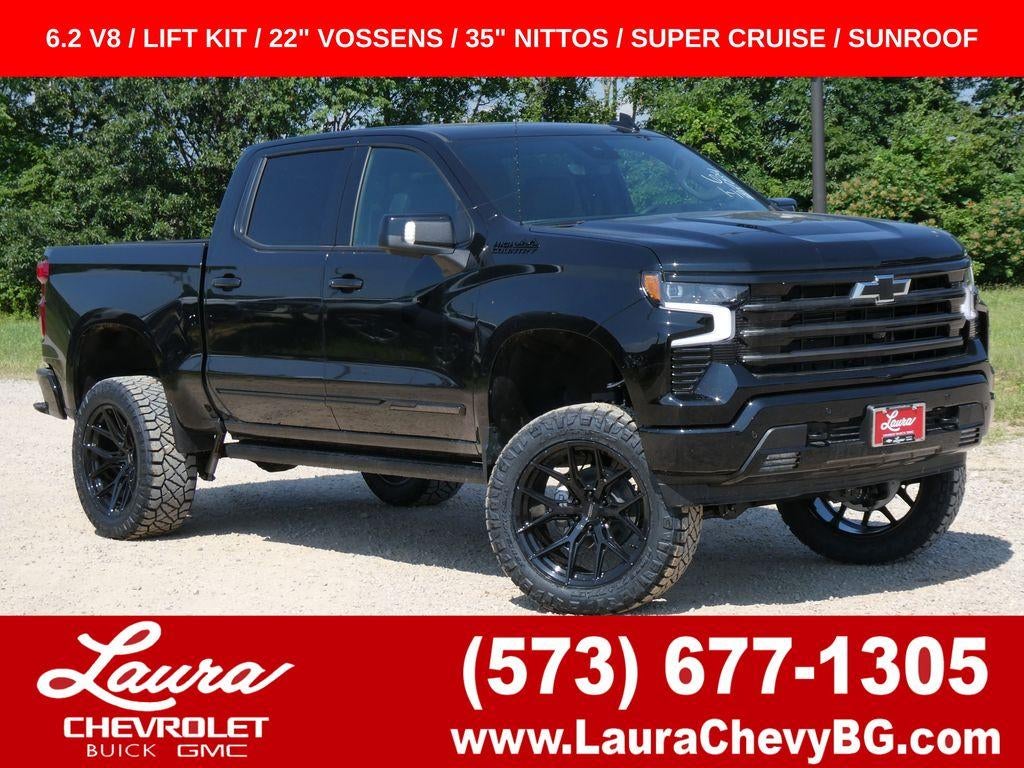 Black 2026 Chevrolet Silverado 1500 Pickup Truck Four-Wheel Drive Automatic