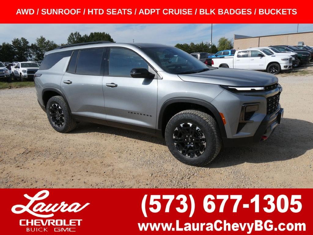 Sterling Gray Metallic 2027 Chevrolet Traverse SUV / Crossover Four-Wheel Drive Automatic