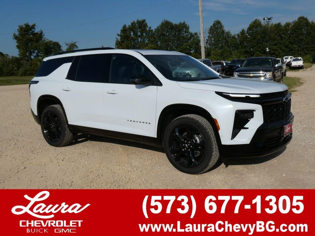 Polar White Tricoat 2027 Chevrolet Traverse SUV / Crossover Four-Wheel Drive Automatic