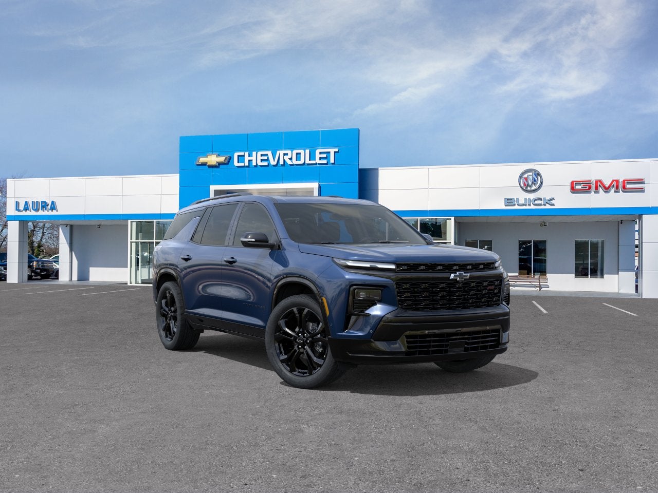 Twilight Blue 2027 Chevrolet Traverse SUV / Crossover Four-Wheel Drive Automatic