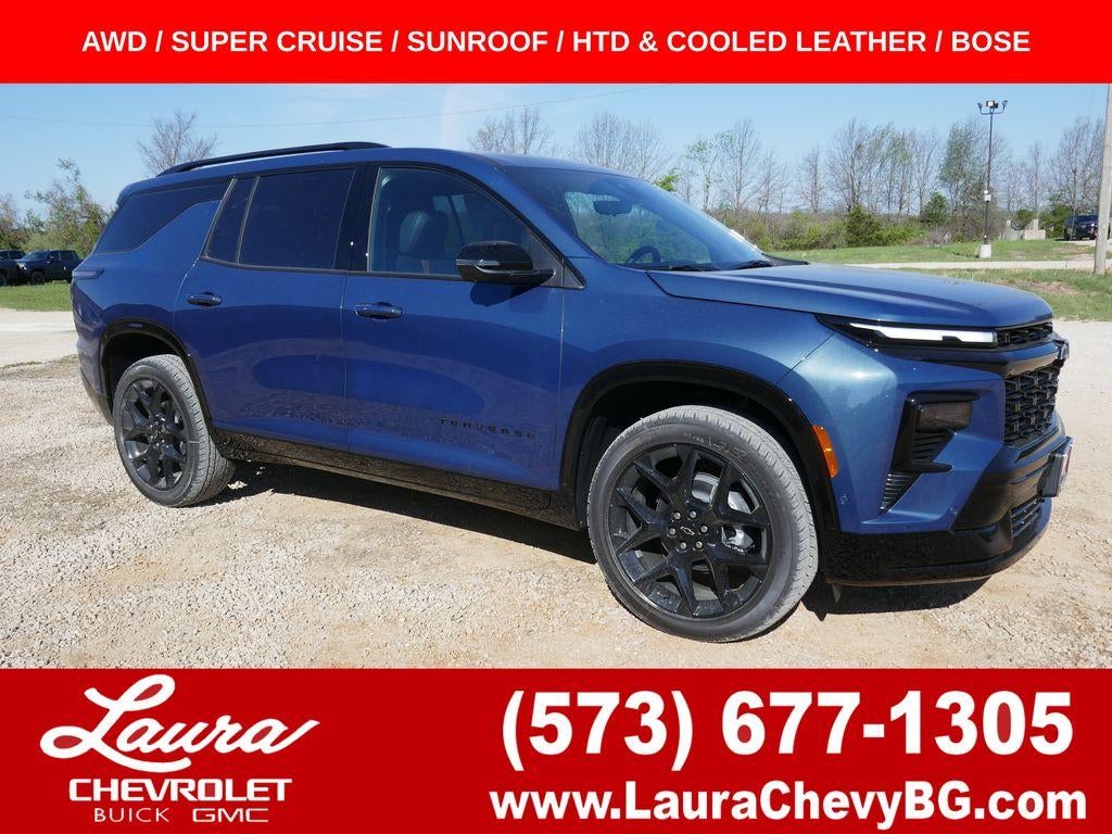Lakeshore Blue Metallic 2026 Chevrolet Traverse SUV / Crossover Four-Wheel Drive Automatic