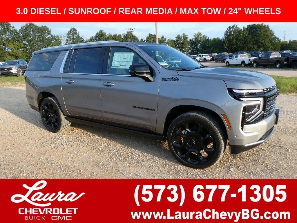Sterling Gray Metallic 2026 Chevrolet Suburban SUV / Crossover Four-Wheel Drive Automatic