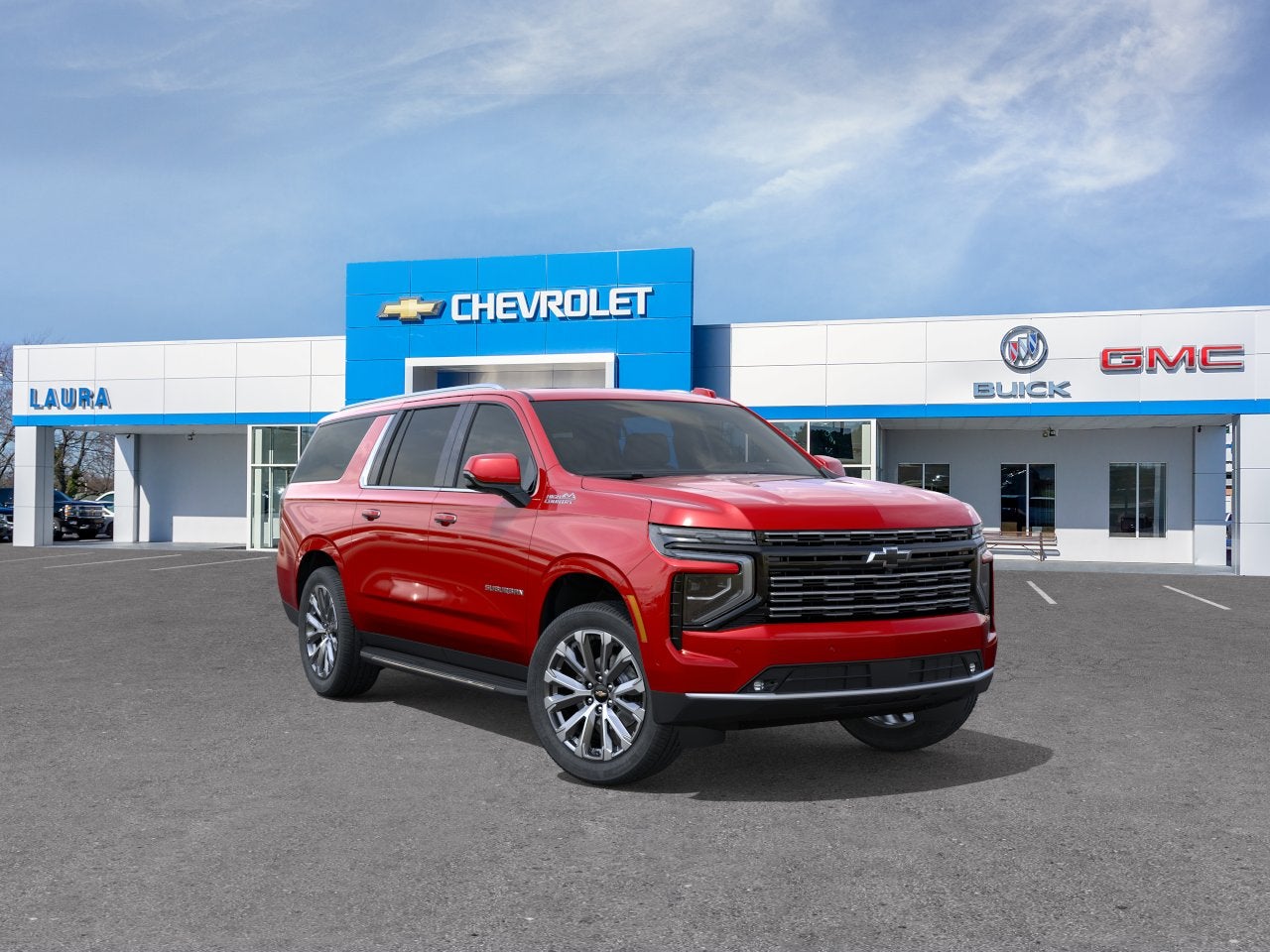 Radiant Red Tintcoat 2026 Chevrolet Suburban SUV / Crossover Four-Wheel Drive Automatic