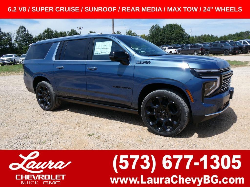 Lakeshore Blue Metallic 2026 Chevrolet Suburban SUV / Crossover Four-Wheel Drive Automatic