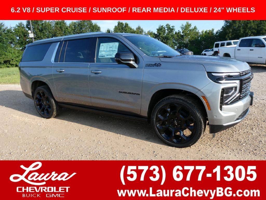 Sterling Gray Metallic 2026 Chevrolet Suburban SUV / Crossover Four-Wheel Drive Automatic