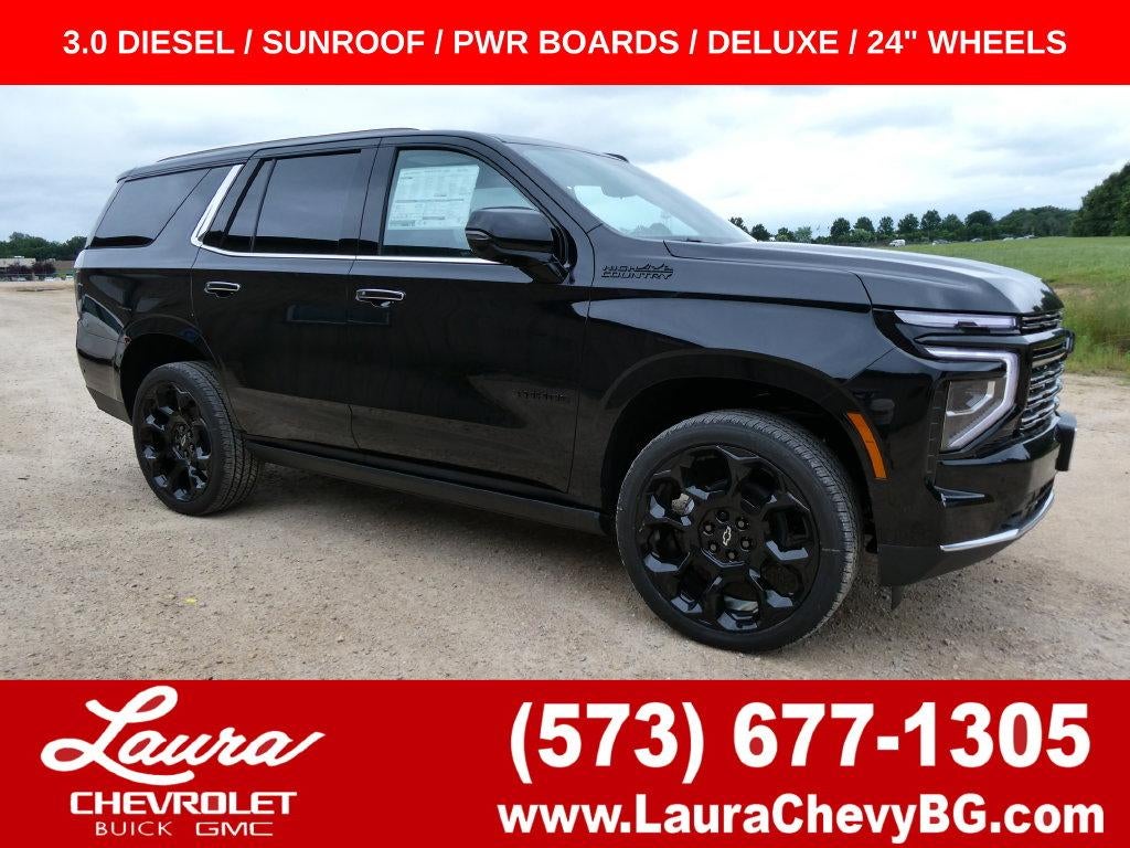 Black 2026 Chevrolet Tahoe SUV / Crossover Four-Wheel Drive Automatic