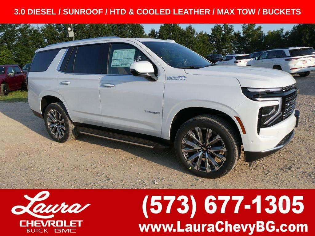 Polar White Tricoat 2026 Chevrolet Tahoe SUV / Crossover Four-Wheel Drive Automatic