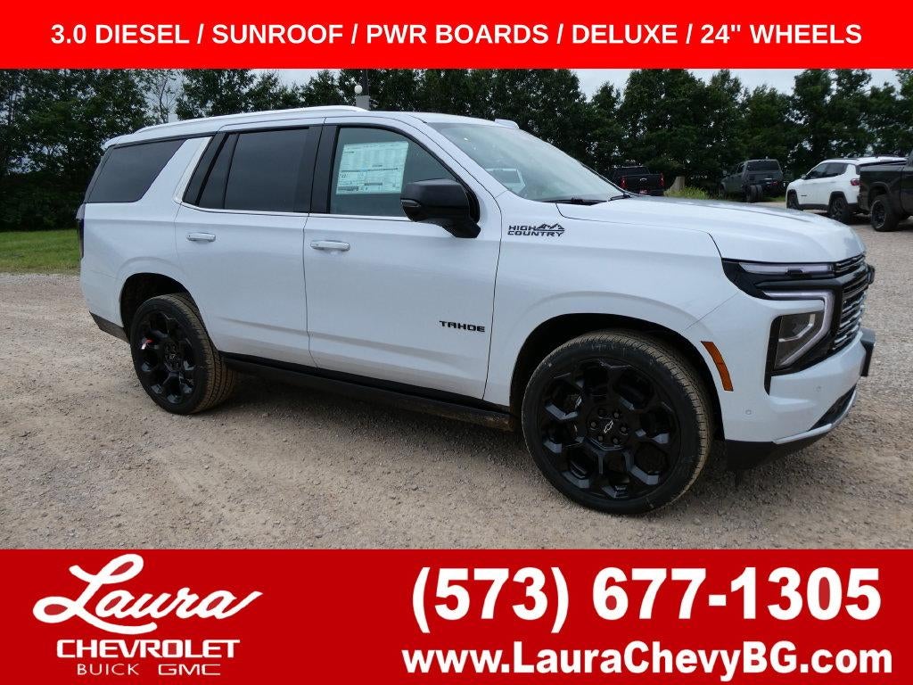 Polar White Tricoat 2026 Chevrolet Tahoe SUV / Crossover Four-Wheel Drive Automatic
