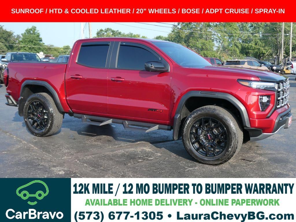 Volcanic Red Tintcoat 2026 GMC Canyon Pickup Truck Four-Wheel Drive Automatic
