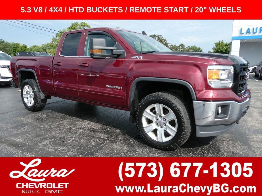 Sonoma Red Metallic 2015 GMC Sierra 1500 Pickup Truck Four-Wheel Drive Automatic