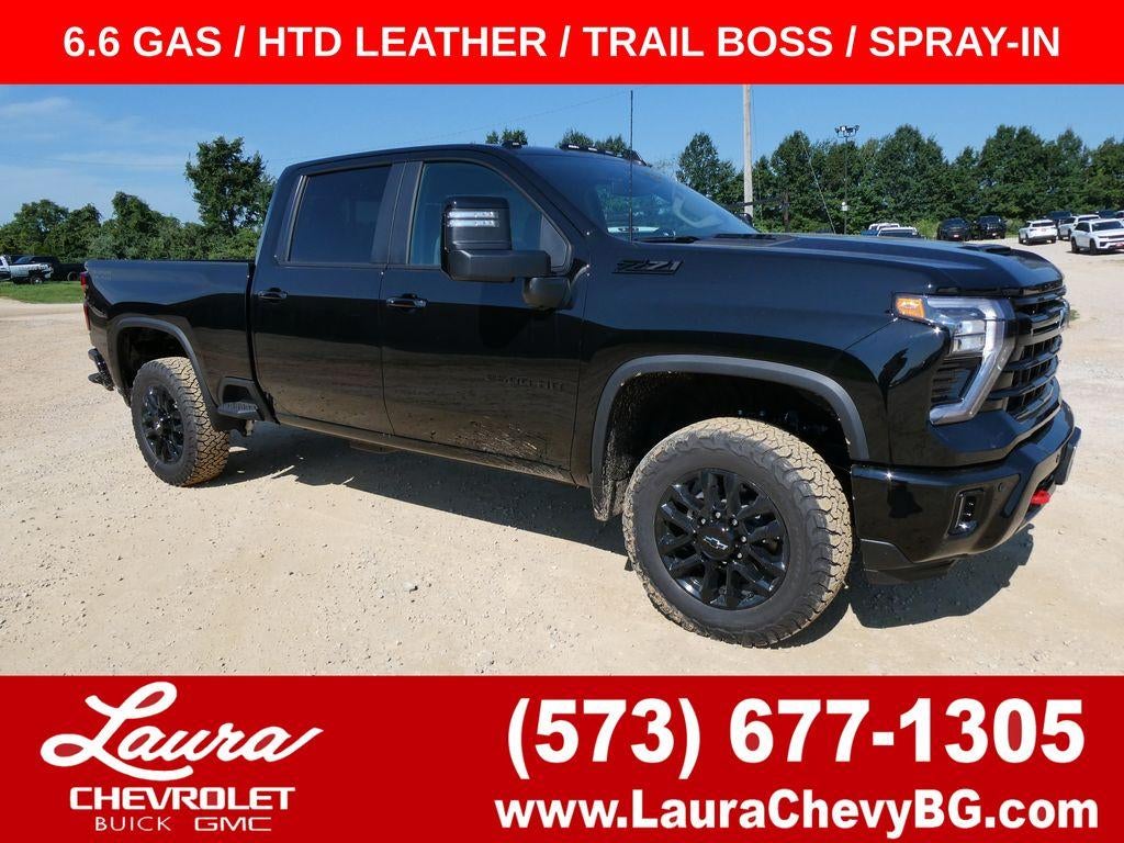 Black 2026 Chevrolet Silverado 2500HD Pickup Truck Four-Wheel Drive Automatic