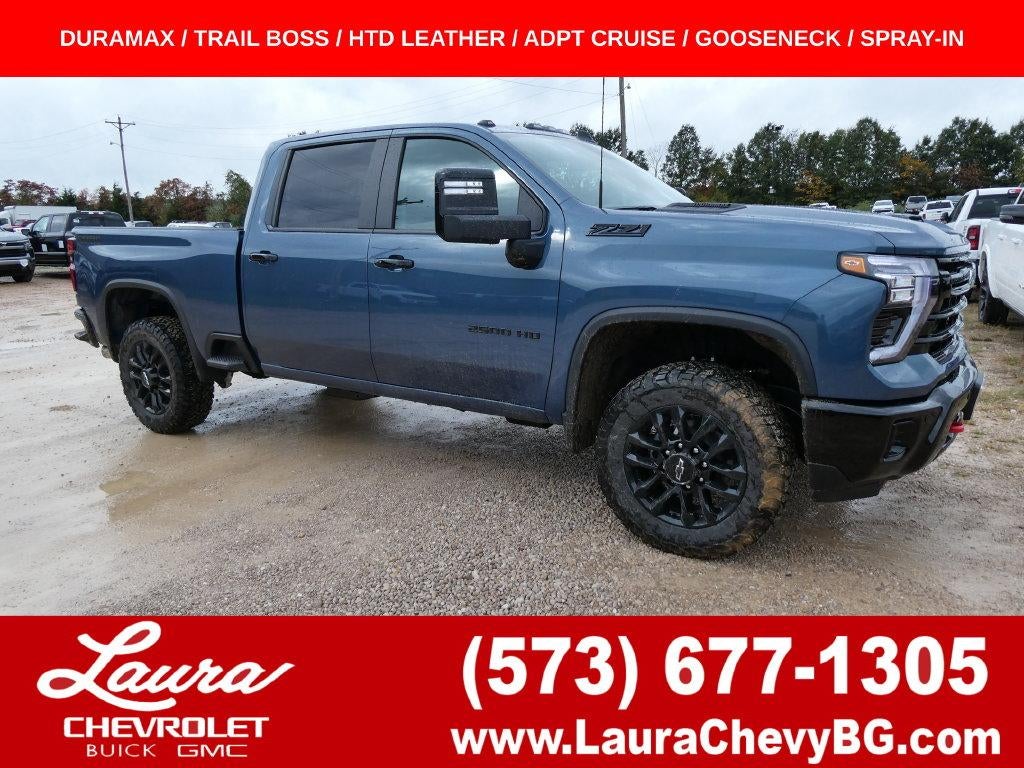 Lakeshore Blue Metallic 2026 Chevrolet Silverado 2500HD Pickup Truck Four-Wheel Drive Automatic