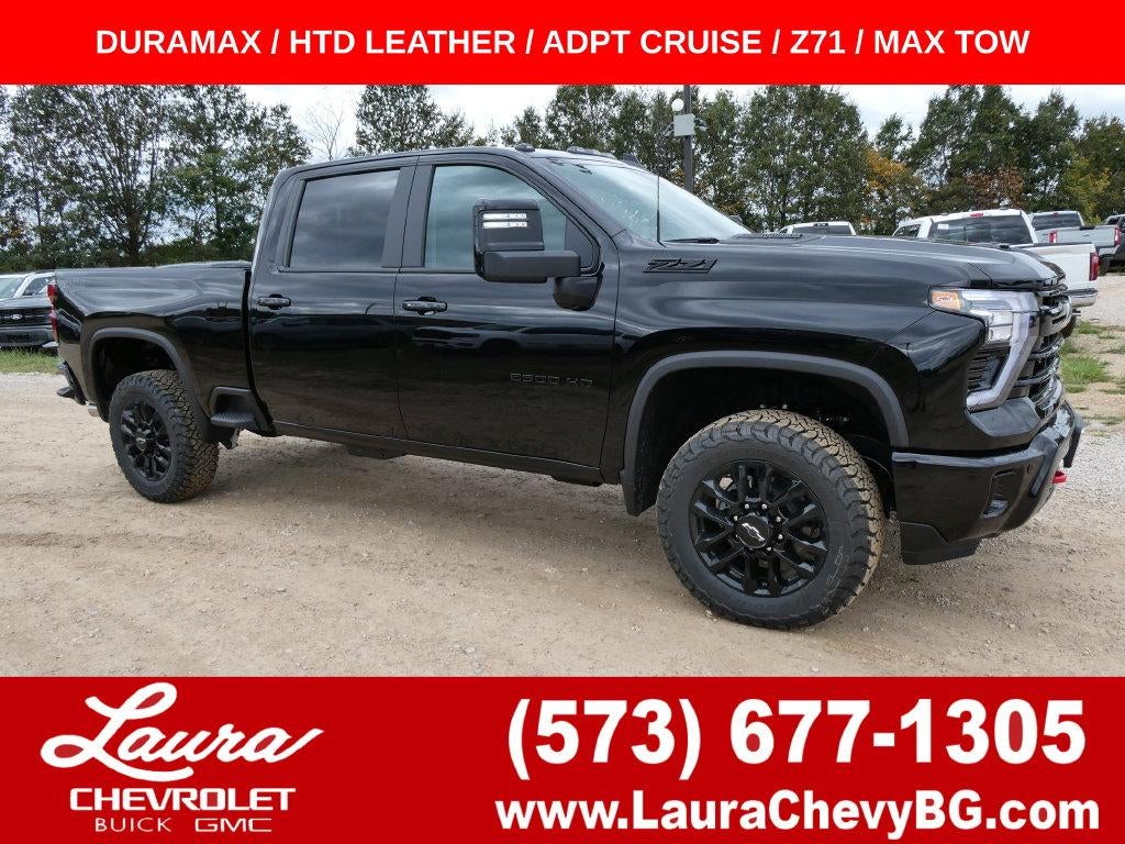 Black 2026 Chevrolet Silverado 2500HD Pickup Truck Four-Wheel Drive Automatic
