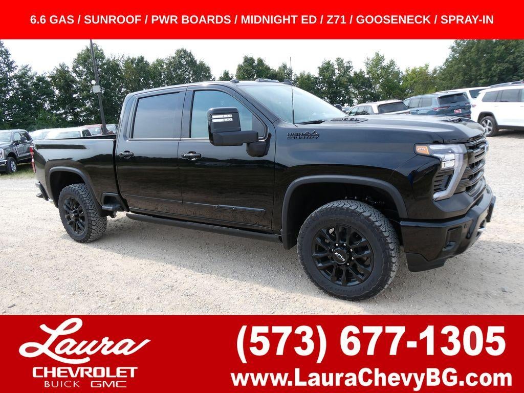 Black 2026 Chevrolet Silverado 2500HD Pickup Truck Four-Wheel Drive Automatic