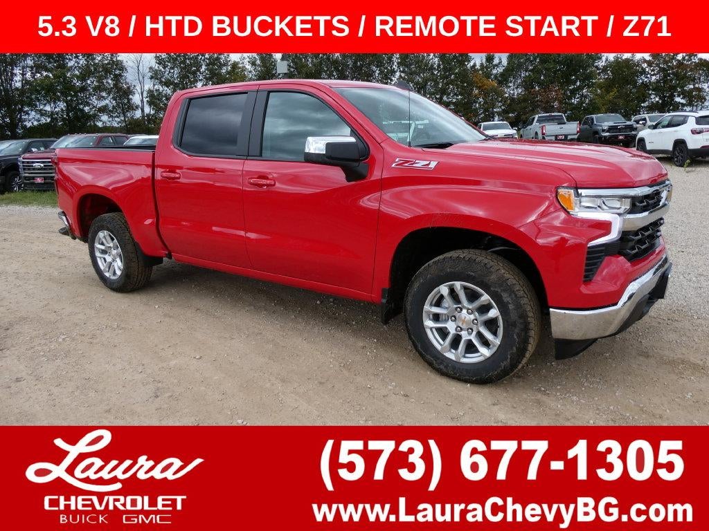 Red Hot 2026 Chevrolet Silverado 1500 Pickup Truck Four-Wheel Drive Automatic