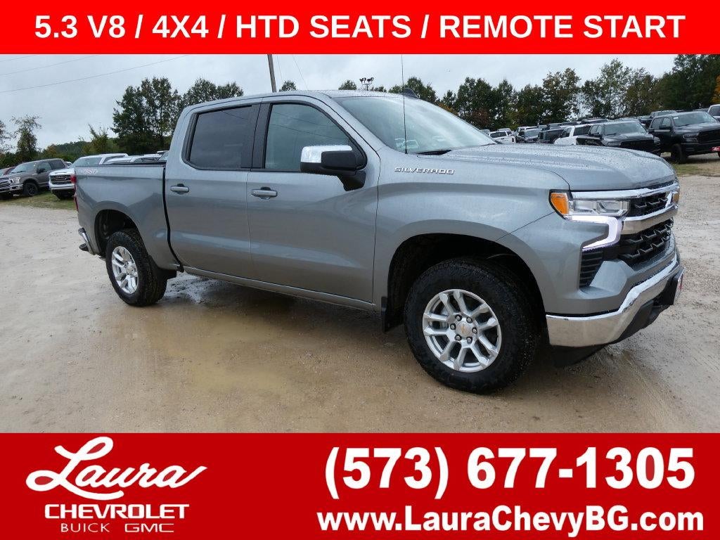 Sterling Gray Metallic 2026 Chevrolet Silverado 1500 Pickup Truck Four-Wheel Drive Automatic
