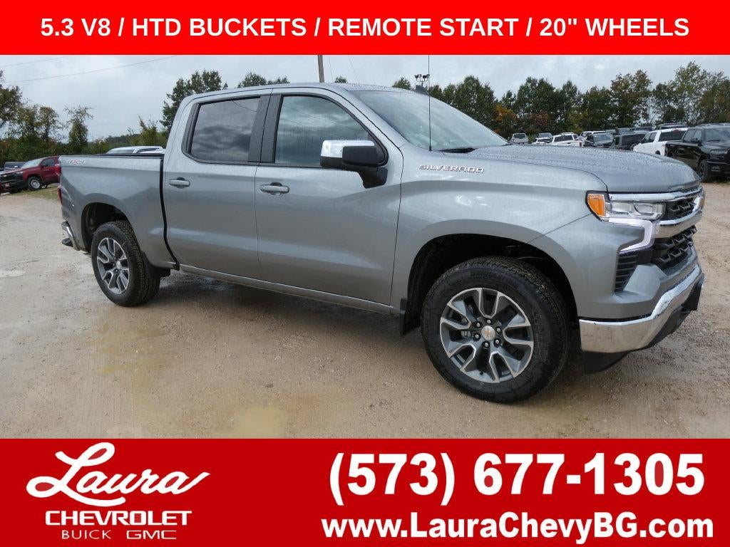 Sterling Gray Metallic 2026 Chevrolet Silverado 1500 Pickup Truck Four-Wheel Drive Automatic