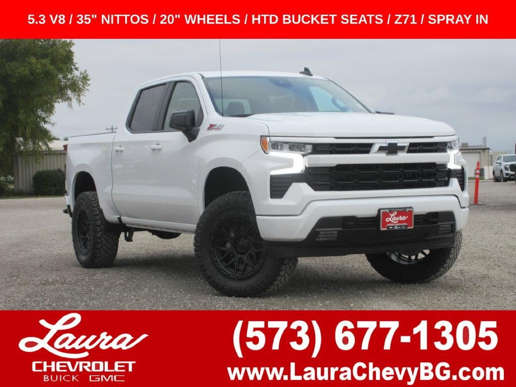 Summit White 2026 Chevrolet Silverado 1500 Pickup Truck Four-Wheel Drive Automatic