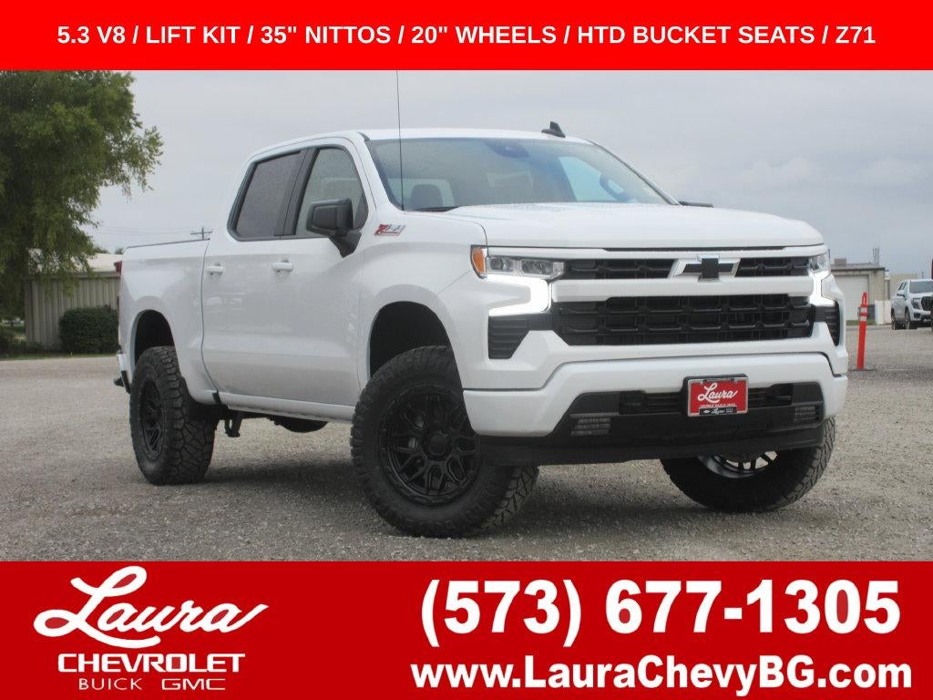 Summit White 2026 Chevrolet Silverado 1500 Pickup Truck Four-Wheel Drive Automatic