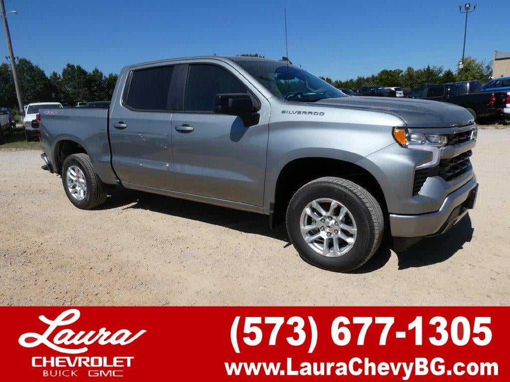 Sterling Gray Metallic 2026 Chevrolet Silverado 1500 Pickup Truck Four-Wheel Drive Automatic