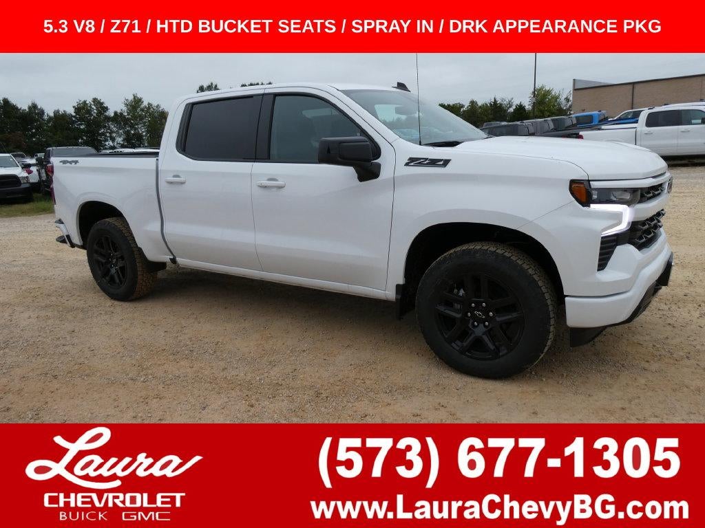Summit White 2026 Chevrolet Silverado 1500 Pickup Truck Four-Wheel Drive Automatic