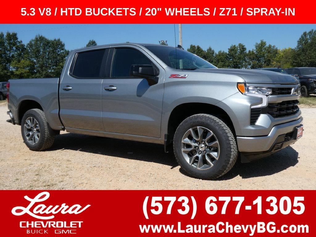 Sterling Gray Metallic 2026 Chevrolet Silverado 1500 Pickup Truck Four-Wheel Drive Automatic