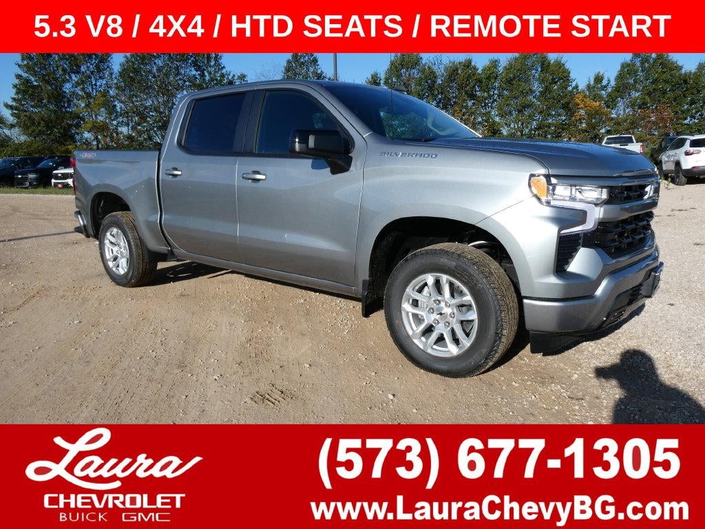Sterling Gray Metallic 2026 Chevrolet Silverado 1500 Pickup Truck Four-Wheel Drive Automatic