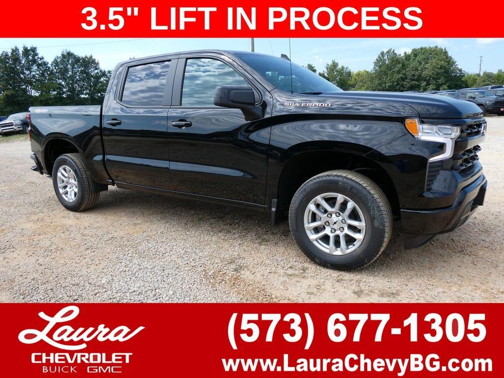 Black 2026 Chevrolet Silverado 1500 Pickup Truck Four-Wheel Drive Automatic
