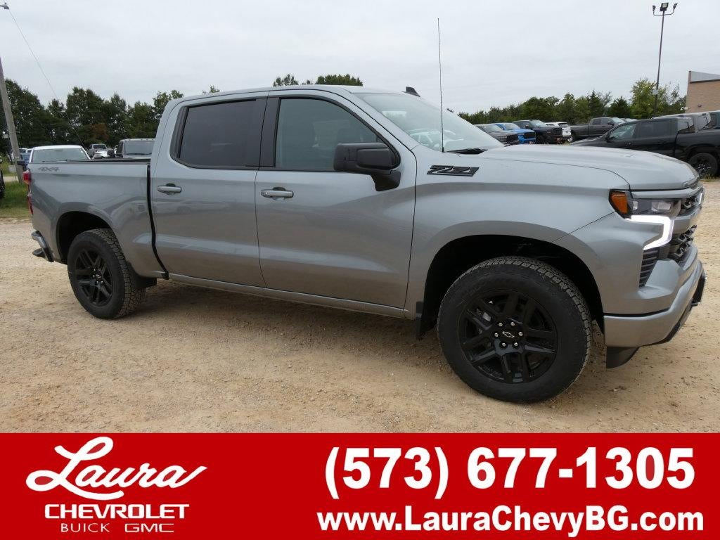 Sterling Gray Metallic 2026 Chevrolet Silverado 1500 Pickup Truck Four-Wheel Drive Automatic