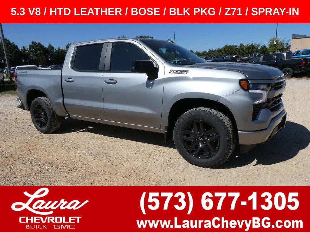 Sterling Gray Metallic 2026 Chevrolet Silverado 1500 Pickup Truck Four-Wheel Drive Automatic