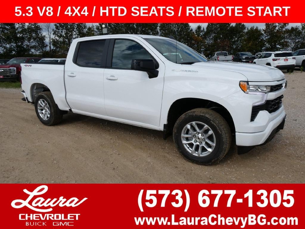 Summit White 2026 Chevrolet Silverado 1500 Pickup Truck Four-Wheel Drive Automatic