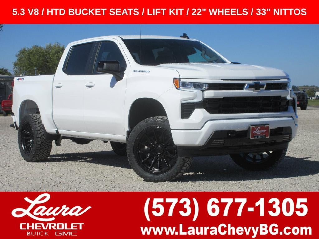 Summit White 2026 Chevrolet Silverado 1500 Pickup Truck Four-Wheel Drive Automatic