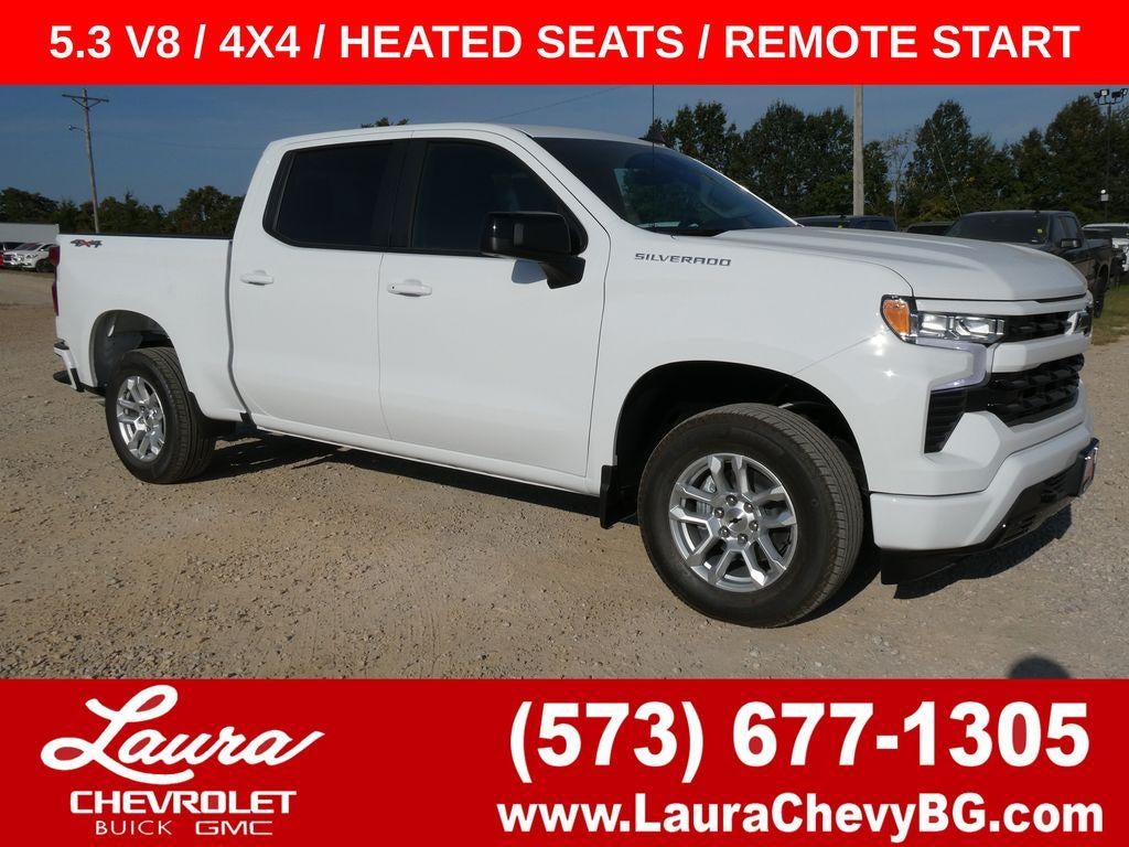 Summit White 2026 Chevrolet Silverado 1500 Pickup Truck Four-Wheel Drive Automatic