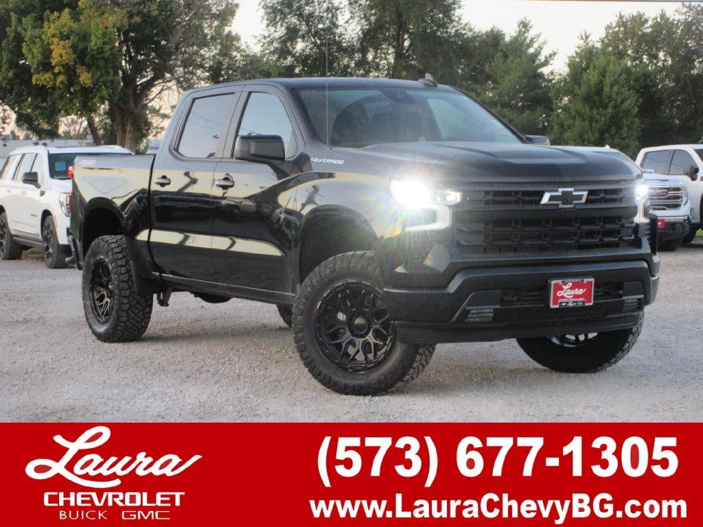 Black 2026 Chevrolet Silverado 1500 Pickup Truck Four-Wheel Drive Automatic