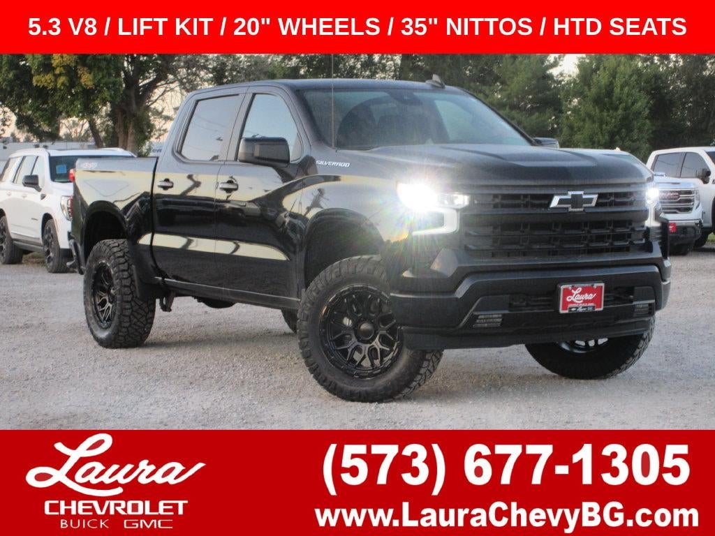 Black 2026 Chevrolet Silverado 1500 Pickup Truck Four-Wheel Drive Automatic