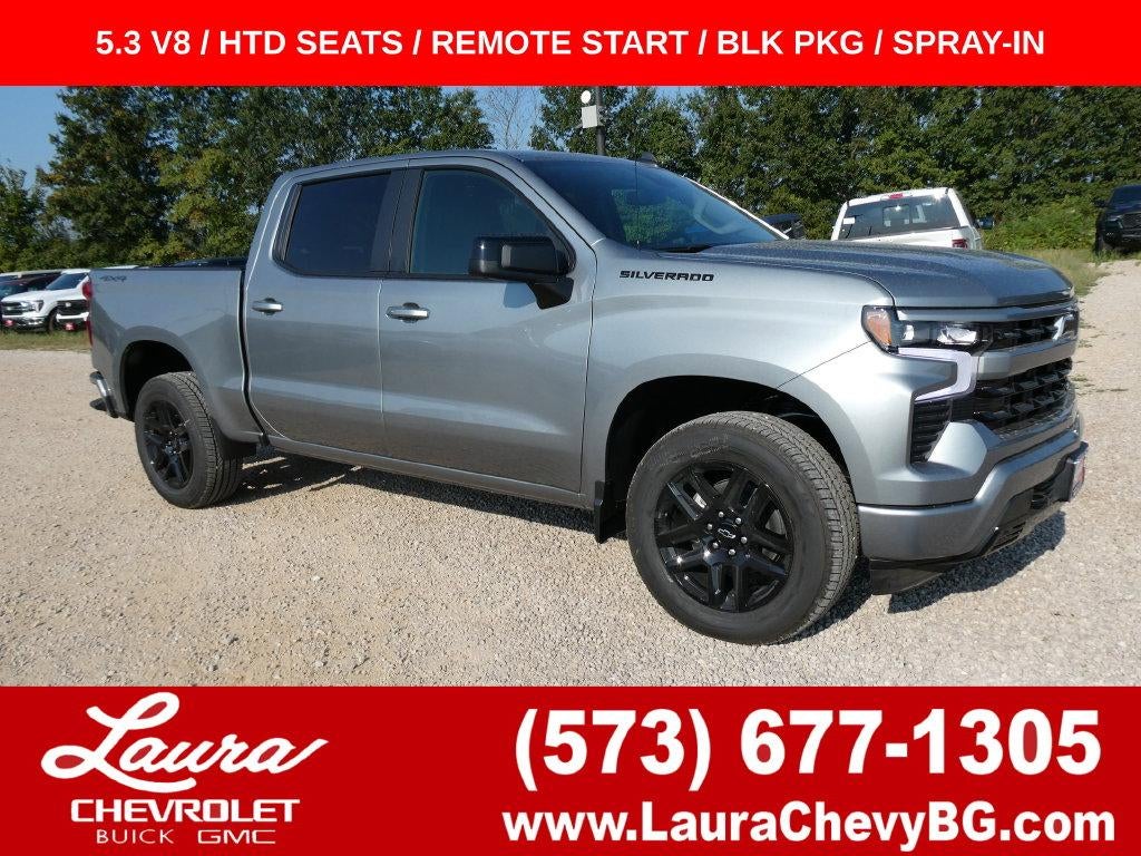 Sterling Gray Metallic 2026 Chevrolet Silverado 1500 Pickup Truck Four-Wheel Drive Automatic